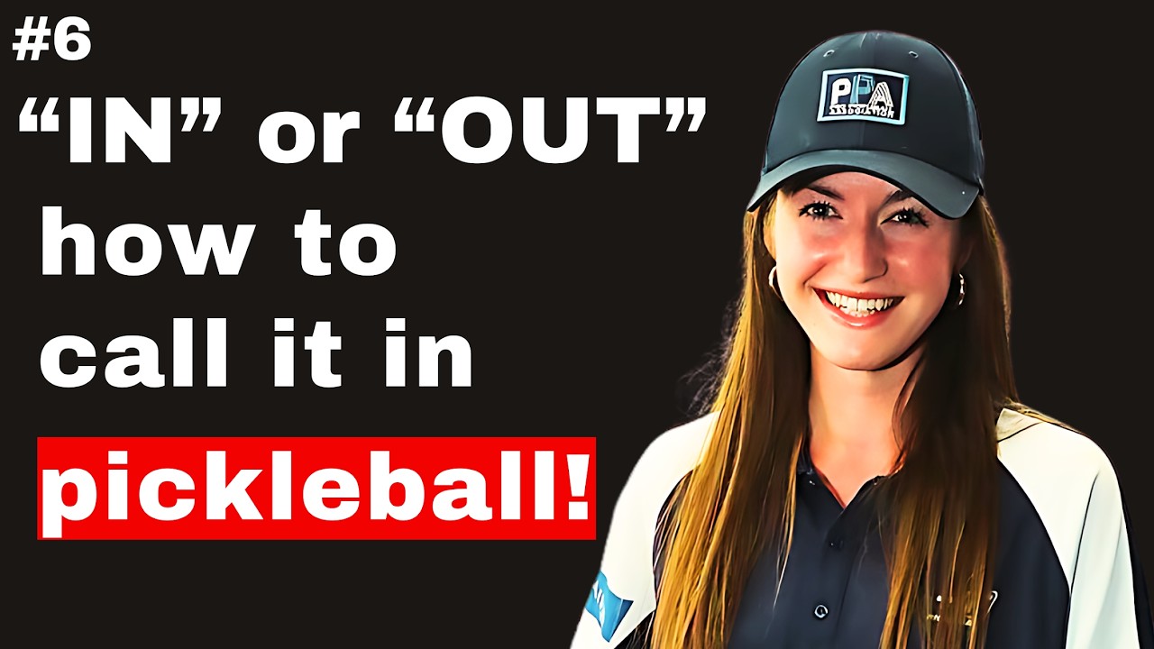 Understanding When a Pickleball is "In" or "Out"