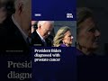 President Biden diagnosed with prostate cancer  - 00:32 min - News - Video