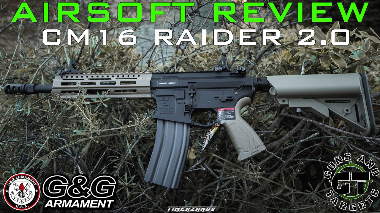 Airsoft Review #163 CM16 Raider 2.0 G&G Armament AEG (GUNS AND TARGETS) [FR]