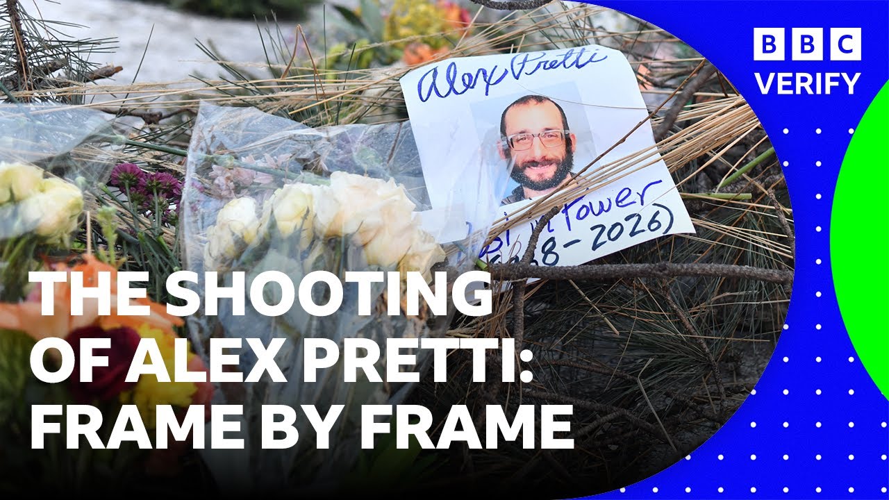 Analysing the Minneapolis shooting of Alex Pretti | BBC News