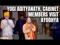 Yogi Adityanath, His Cabinet Ministers In Ayodhya For Ram Lalla Darshan