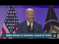 LIVE: Biden delivers remarks at the National League of Cities | NBC News  - 17:26 min - News - Video