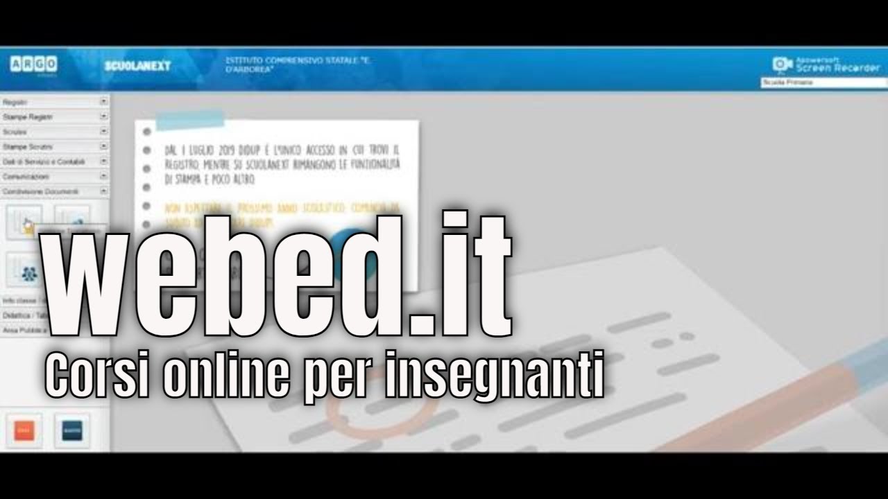 SCARICARE ARGO SCUOLANEXT