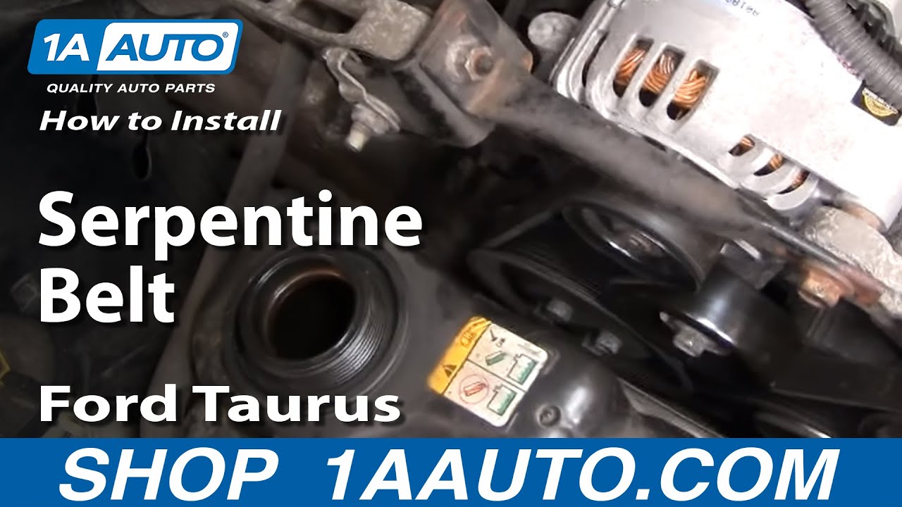 Replacing alternator 2000 ford taurus