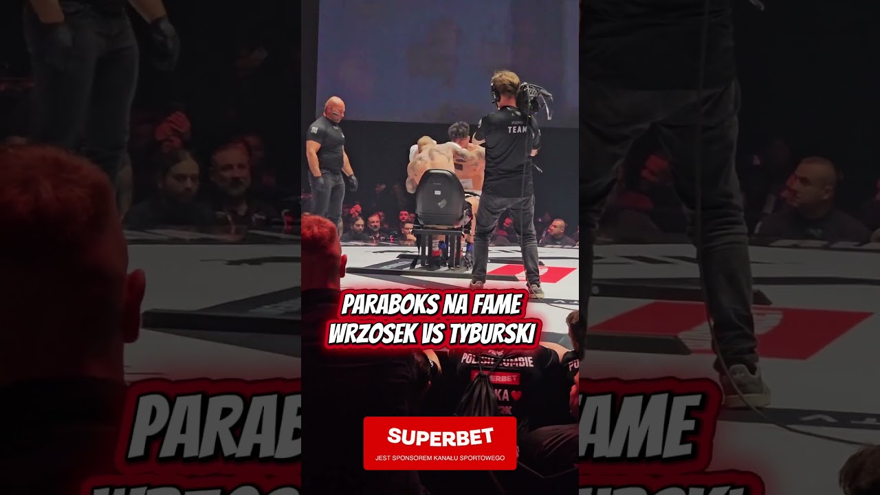 Wrzosek vs tyburski: paraboks na fame #shorts
