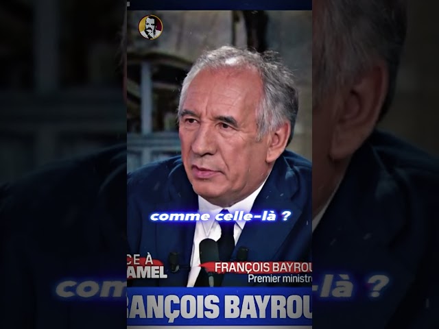 Ça venait du coeur 😭 Bayrou se fait ÉTEINDRE par un journaliste !