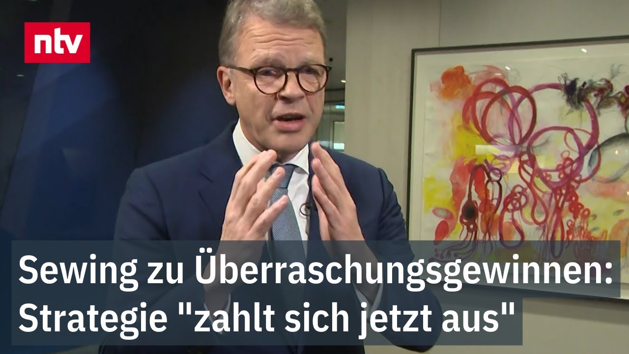 Deutsche-Bank-Chef Sewing zu Überraschungsgewinnen: Strategie "zahlt sich jetzt aus"