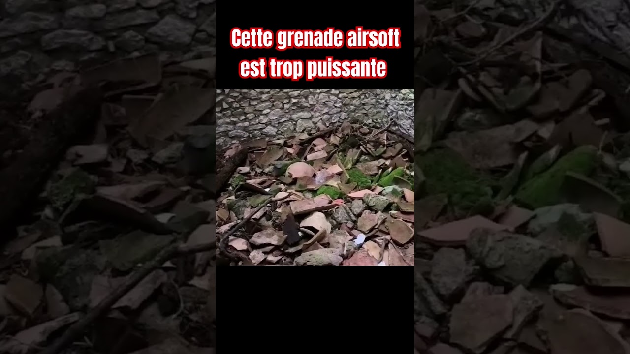 Cette grenade airsoft est trop puissante #40max #whirligig2