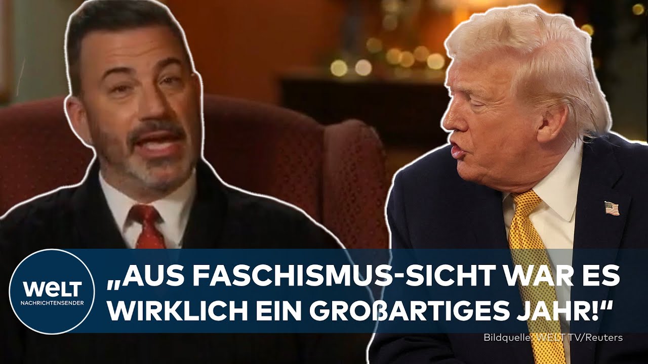 KIMMEL KEILT GEGEN TRUMP: Von wegen Besinnlichkeit ‒ Weihnachtsreden werden zum Schlagabtausch