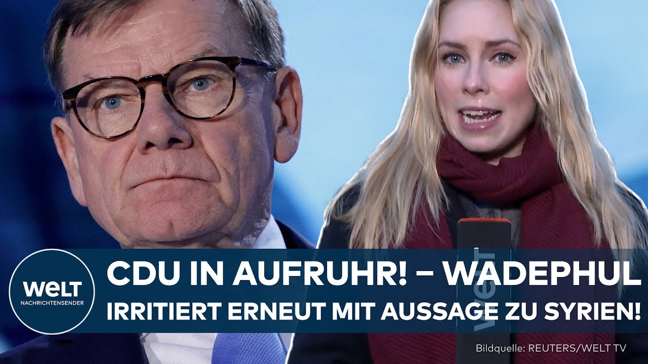 DEUTSCHLAND: CDU in Aufruhr! – Johann Wadephul irritiert erneut mit Aussage zu Syrien!