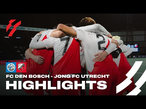 FC Den Bosch - Jong FC Utrecht | HIGHLIGHTS