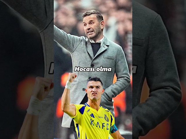 Okan Buruk'a Ronaldo'nun hocası olma fırsatı doğdu #shorts #futbol #okanburuk