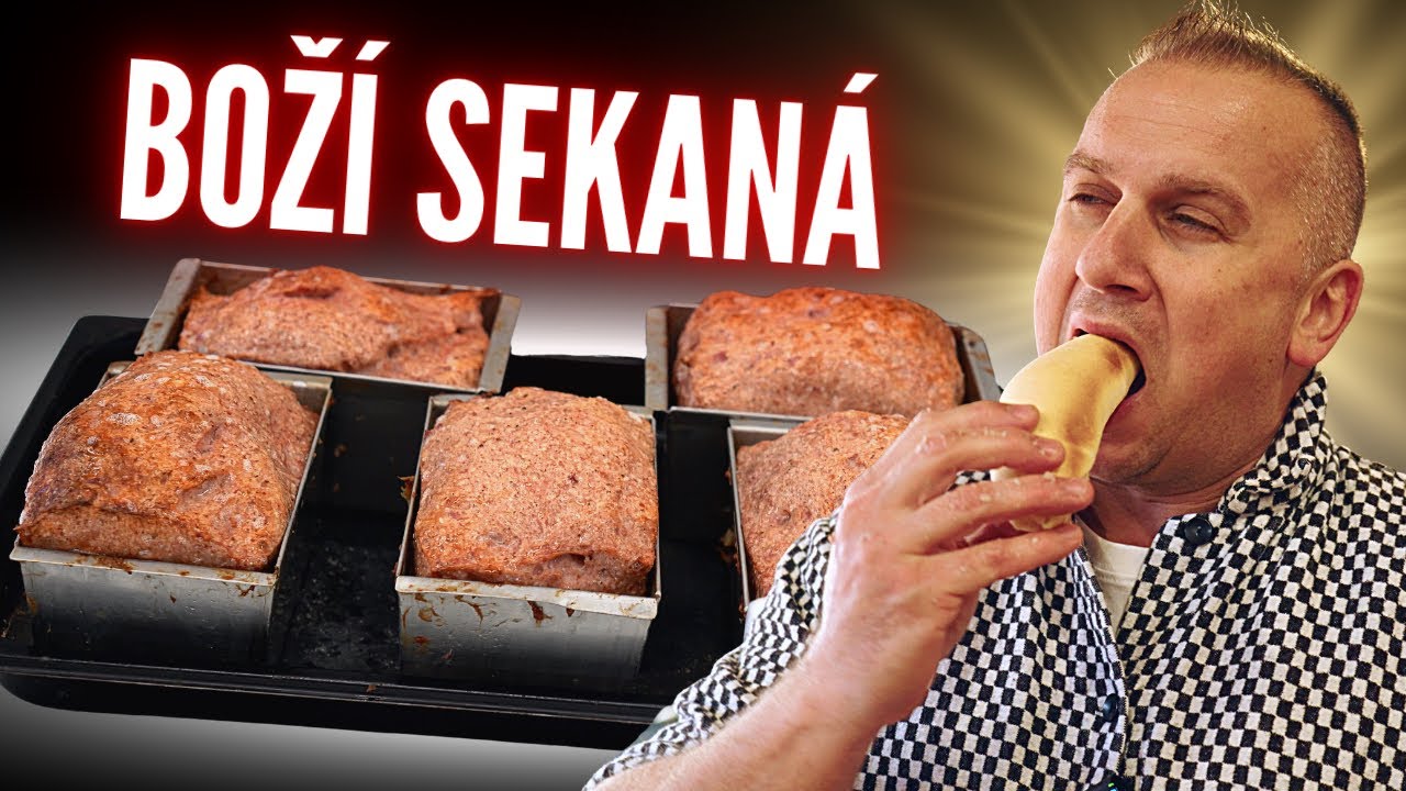 Nejlepší sekaná na světě...recept, který můžeš udělat s mlýnkem, kutrem nebo rovnou koupeným masem!