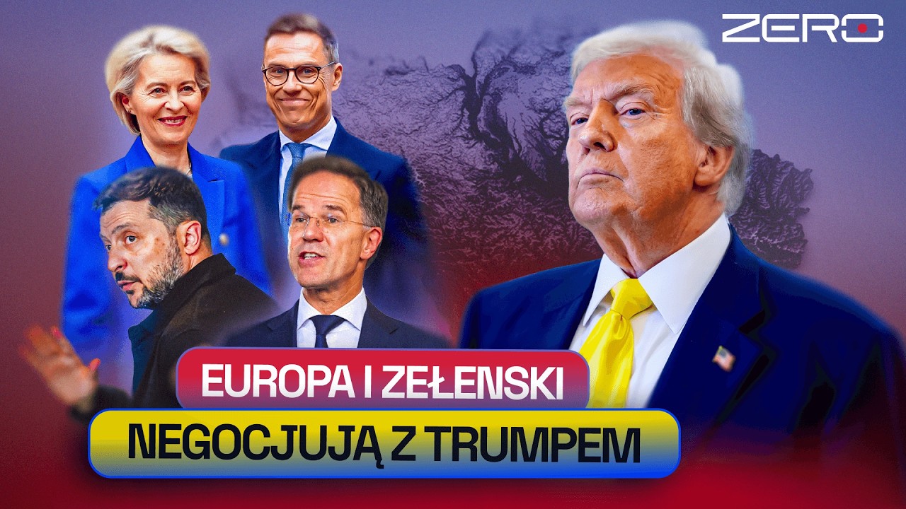 EUROPA LECI DO TRUMPA, BY NIE SPRZEDAŁ UKRAINY