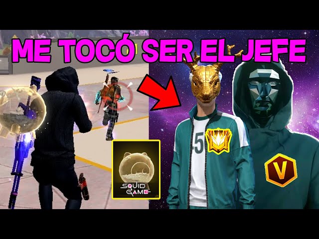 EL MANUAL DEL CAMPERO #90 HOY ME TOCÓ SER EL JEFE VIP!!! EL JUEGO DEL CALAMAR EN FREE FIRE!!!