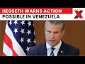 US Won’t Rule Out Action in Venezuela as Hegseth Speaks at ASEAN Defence Summit