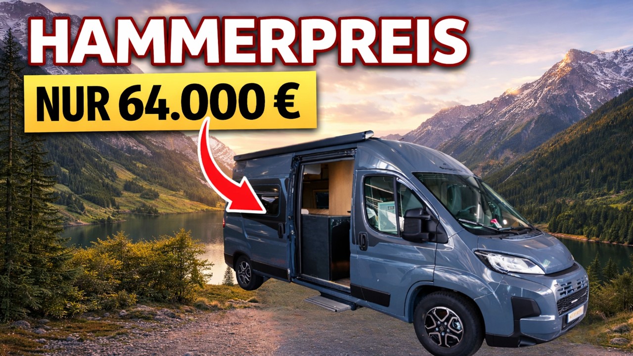 WOHNMOBIL KASTENWAGEN CAMPERVAN 2026 Sunlight Cliff 602 Adventure Edition