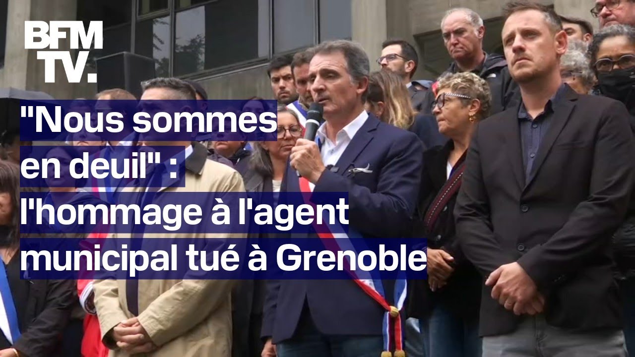 L'hommage d'Éric Piolle à l'agent municipal tué à Grenoble