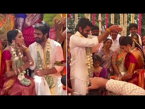 Actor Naga Shaurya's wedding moments go viral