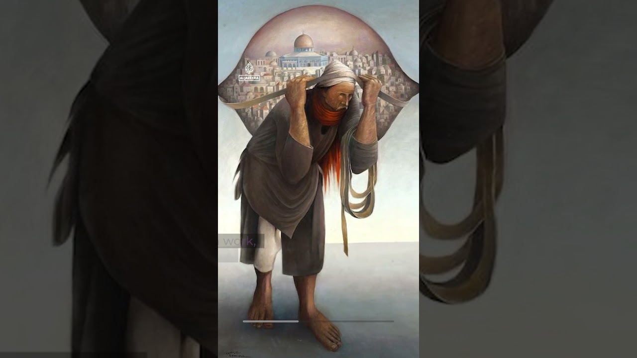 Iconic Palestinian artist Sliman Mansour passes away at age 79 | AJ #shorts
