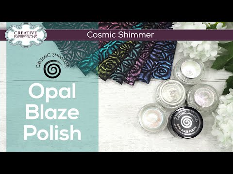 Gilded Avocado Cosmic Shimmer Opal Blaze Polish 7ml