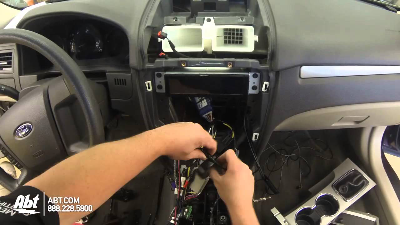 2012 Ford fusion radio removal #7