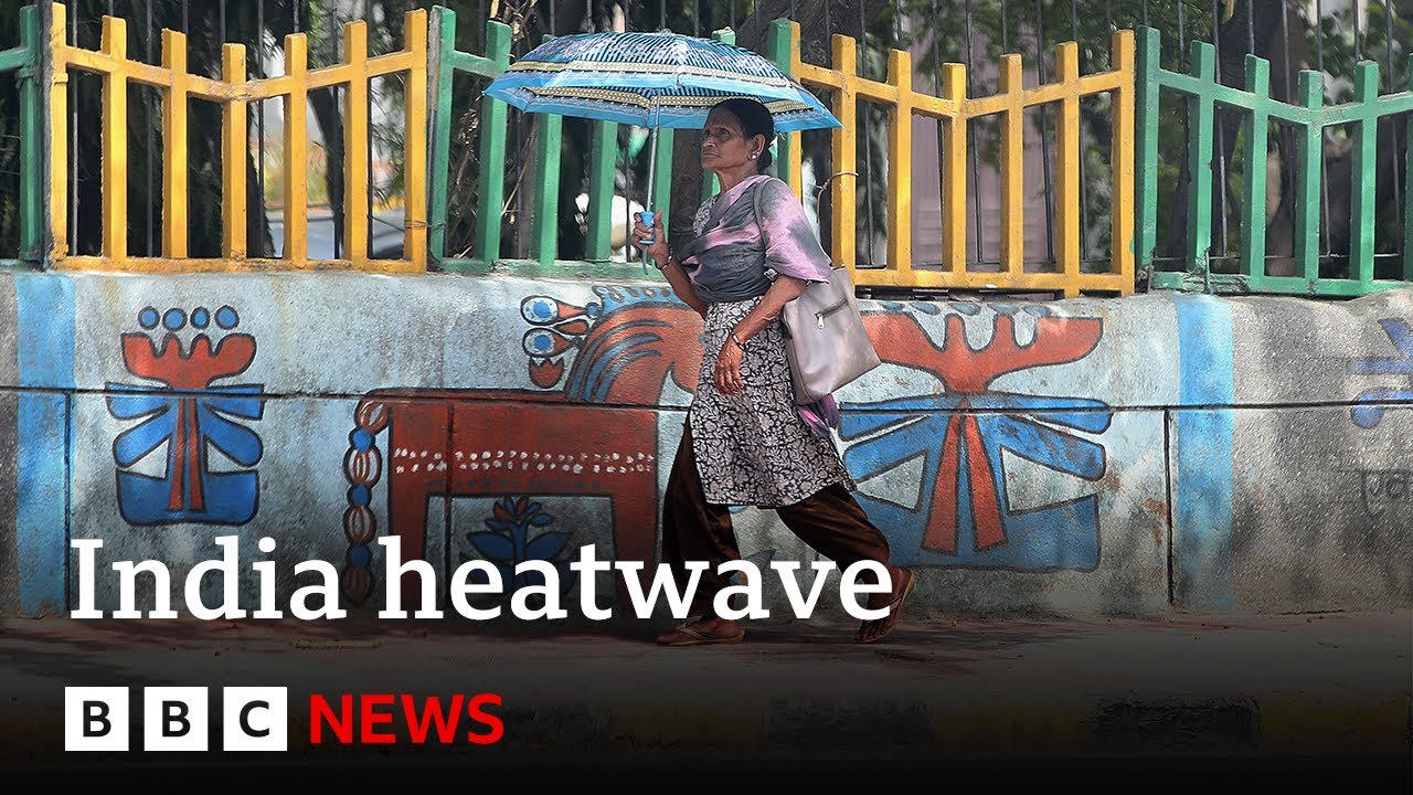 Delhi weather: India's capital still under prolonged heatwave | BBC News