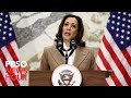 WATCH: Harris discusses federal aid, infrastructure upgrades during visit to Puerto Rico