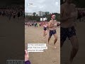 Festive swimmers brave the cold for Boxing Day plunge  - 00:34 min - News - Video