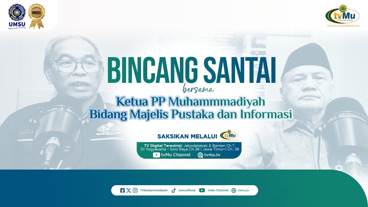 Bincang Santai bersama Ketua PP Muhammmadiyah Bidang Majelis Pustaka dan Informasi - MuhammadiyahNews.com