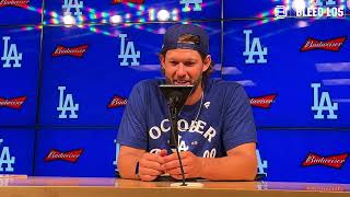 Dodgers Postgame: Clayton Kershaw Reflects on Emotional Final Start at Dodger Stadium