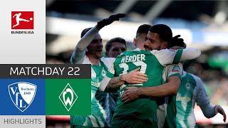 SV Werder Bremen — VfL Bochum 3-0 | Highlights | Matchday 22 – Bundesliga 2022/23