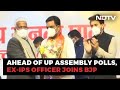 Ahead Of UP Assembly Polls, Former IPS Officer Joins BJP