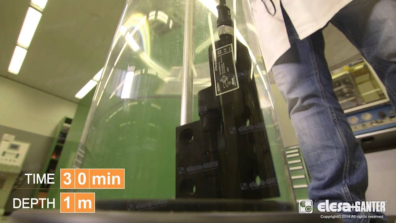 Scharniere mit Sicherheitsschalter - CFSQ. (IP-Schutzklasse Test) video