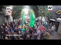 Palestinos protestan en Ramala contra el asesinato del comandante de Hamás Arouri.  - 01:10 min - News - Video