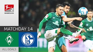 Late Drama in Bremen | SV Werder Bremen — FC Schalke 04 1-1 | All Goals | Matchday 14 – Bundesliga 2