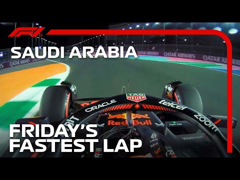 Max Verstappen's Fastest Lap in FP2 | 2023 Saudi Arabian Grand Prix