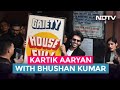 Kartik Aaryan Poses With Bhushan Kumar At A PVR