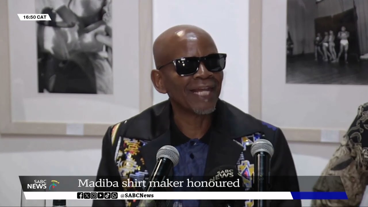 Madiba shirt maker Sonwabile Ndamase honoured