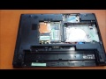 Toshiba NB550D Otwieranie Czyszczenie Disassembly Cleaning