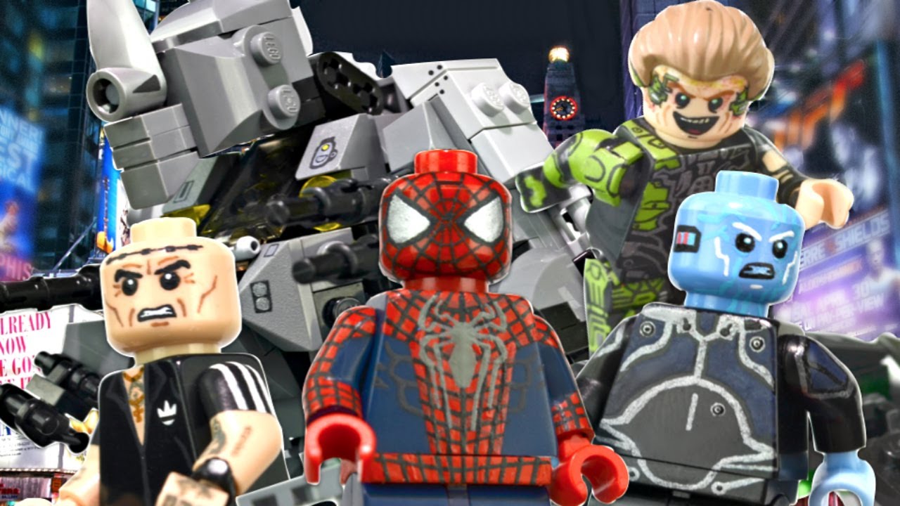 lego the amazing spider man 2012