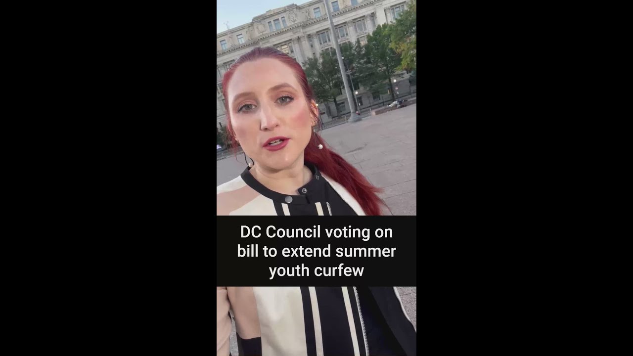 DC Council voting on bill to extend summer youth curfew
