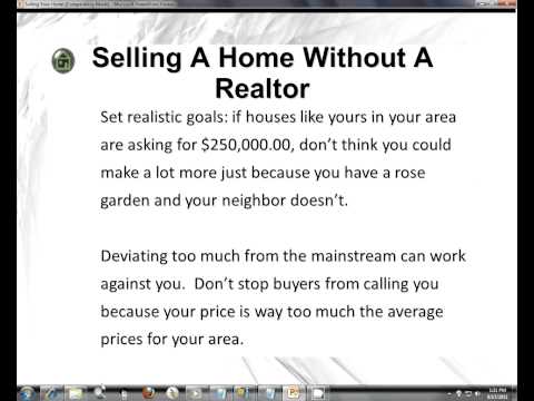 Selling A Home Without A Realtor