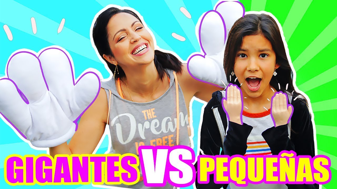 Emilia Vs Gigantes Tv Manos Sandraciresart PequeñasReto Ft Ana MSUqLzVpG