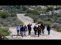 Southern border sees surge of global migrants