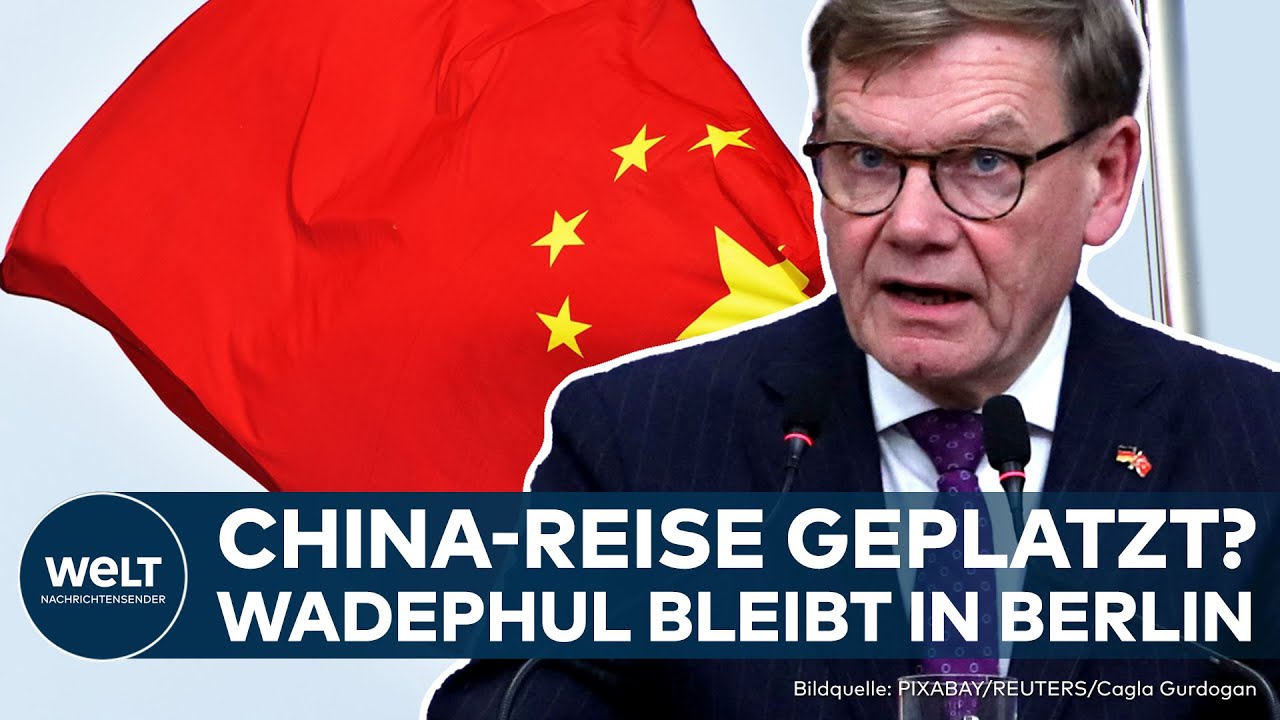 DEUTSCHLAND: Wadephul verschiebt China-Reise kurzfristig – unzufrieden mit Gastgeber?
