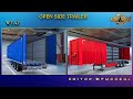 Open Side Trailer v1.0 For ETS2 Multiplayer 1.37 And 1.38