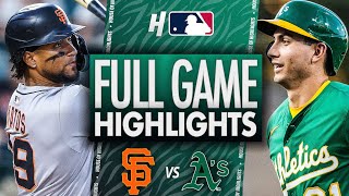 San Francisco Giants vs Athletics - FULL GAME HIGHLIGHTS | July 6, 2025 MLB Season