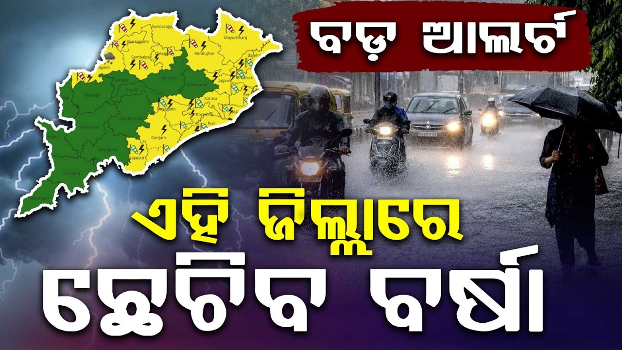 Odisha Weather Update: Orange Alert For Bargarh | Heavy Rain Warning For 6 Districts | Argus News