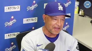 Dodgers postgame: Dave Roberts encouraged by Clayton Kershaw and Roki Sasaki pitching out of bullpen